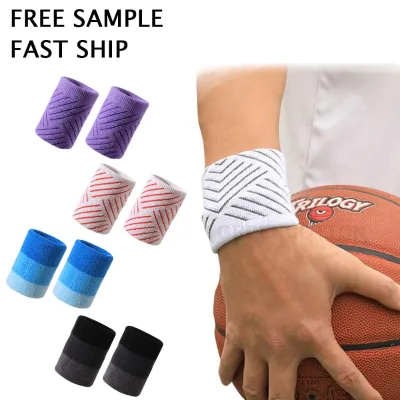 Custom logo Sweat-absorbing Wristband High-stretch Sports Wristband Patterned Fitness Wristband Sports Wristband