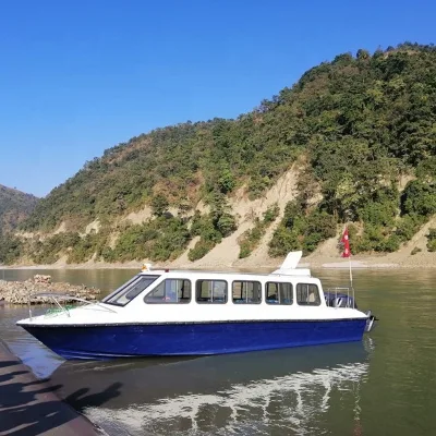 Grandsea 29ft Small Capacity Fiberglass Ambulance Rescue Boat for Sale