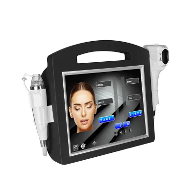 Handles Ultramicro Pulsed Ultrasonic Hifu Anti-wrinkle Anti-aging Face Tightening Machine