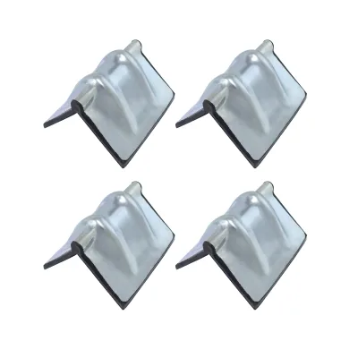 Flatbed Steel Edge Strap Protectors Corner Tie Down Protectors with Rubber