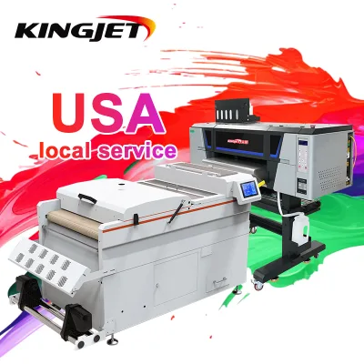 2023 Digital Hot Sale DIY Custom Jersey Hoodie T-shirt Digital Inkjet 60cm DTF Printer with XP600 I3200 Printhead