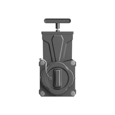 RV Gate Valve Body With Stainless Steel Shaft Twist-On Waste Valve for RV and Camper