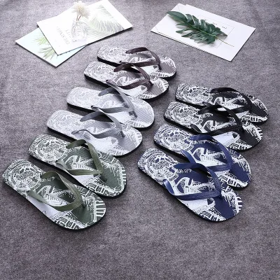 Wholesale Summer Flip-Flops Slippers for Men Women Round Toe with Breathable EVA Insole Beach Outwear Sandals Slipper