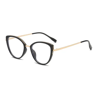 Wholesale New Retro Fashion Ladies Trend Street Photo Decorated With Multi-Color Anti-Blue Glasses