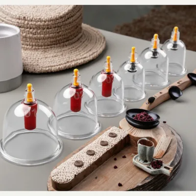 AmywellMED U-type Thickened Vacuum Cupping Set Hijama Cups Wholesale Multi-model