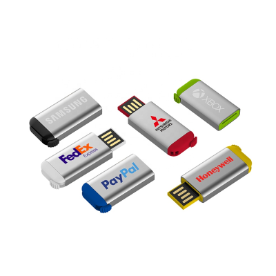 Usb Flash Drives Rectangle 2.0 Usb Flash Drive Push Pull Original Usb Flash Drive with logo