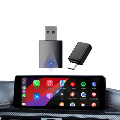 Wireless Android Auto Dongle Mini Wired To Wireless Projection Adapter For Android Car Navigation Wireless Carplay Box