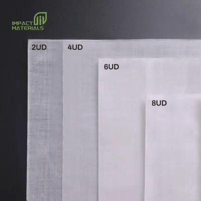 High Strength Ballistic UHMWPE UD Woven Fabric 33gsm 400d 210 Uhmwpe Fabric with High Molecul