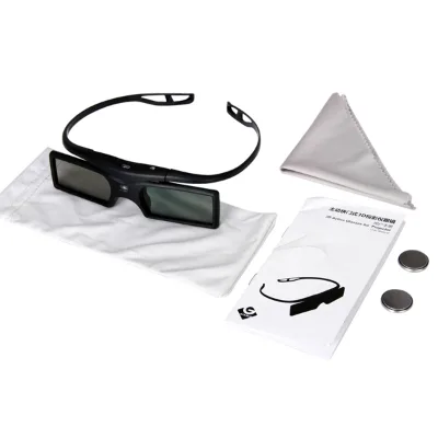 Gonbes Active Shutter 3D Glasses for Epson Projector TV with RF/BT/Smart for Model G15-BT PC Material