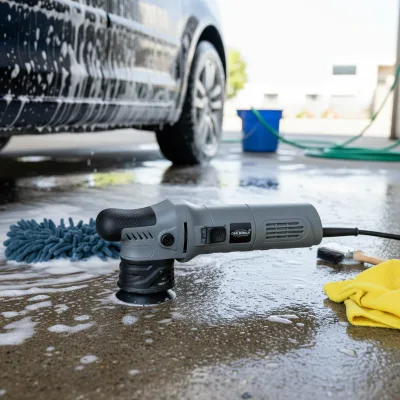 600W 3 Inch 75mm Mini Da Ro Electric AUTO Detailing Polishing Machine Car Buffer Polisher for Car Care