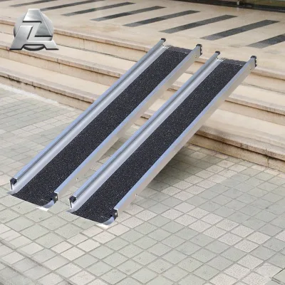 Cheap wholesale adjustable portable mobility moving car aluminum ramp