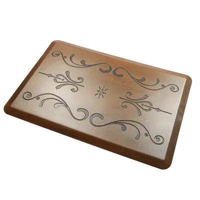 Wholesale Eco Friendly PU Cushioned Anti-Slip Anti-Fatigue Kitchen & Living Room Floor Mats for Pet Baby & Children