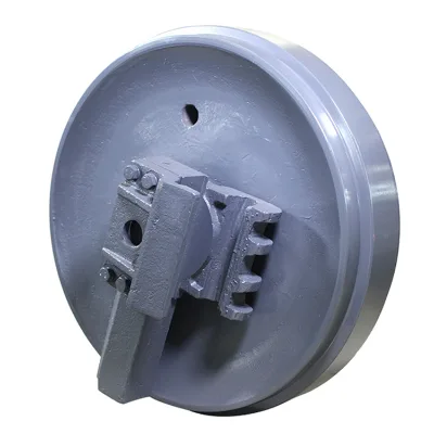 Bulldozer Track Idler Wheel Double Flange Track Roller Construction Machinery Support Roller Spare Parts Customizable