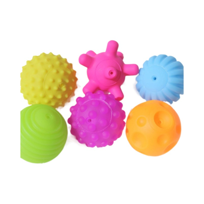 Unisex Plastic Softballs Hand Grab Ball With Tactile Perception BB Ball Baby Product Toy