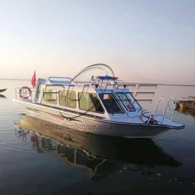 Aluminum Alloy Boat Sea Fishing Cabin Boat 7.5m/25ft Yacht Water Play Equipment for Sale