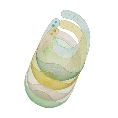 Wholesale Supplies Feeding Bpa Free Baby Bibs Silicone Custom Waterproof Bibs