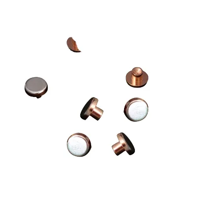 Manufacturer Motor Micro Electrical Contact Point Bimetal Rivet