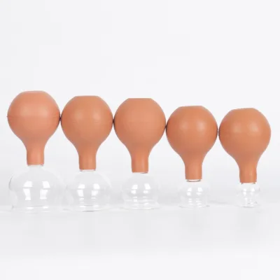 Glass Cupping Cups Massage Therapy Thicken Suction Cups Jar Different Size Full Body