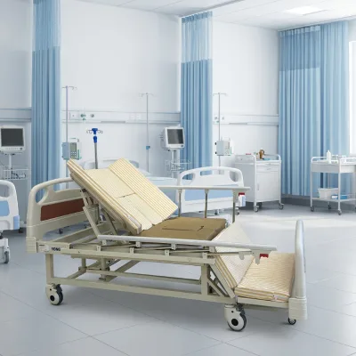 Multi Functional Modern Hospital Nursing Bed, Elderly Care Bed, Manual Home Care Bed