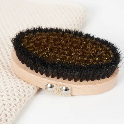 Wooden Anti Static Detangling Hair Comb Pocket Luxury with Logo Other Combs Meridian Massager Round Hair Brush Boar Bristle