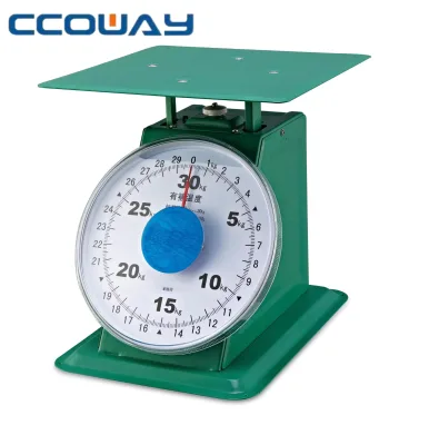 30kg Mechanical Spring Scale, Analog Pointer Dial Weighing Scale for Market Household Shop OEM ODM