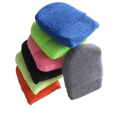 Microfiber Applicator Pad Microfiber Sponge Ultra-Soft Microfiber Wax Applicator Pads
