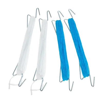 PP Material Tomato Cucumber Fruit Vegetable Vine Hanging Hook Greenhouse Seedling Hook Hanging Vine Plant Garden Supplies