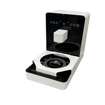Noodle Cooker 110V 220V 2100W+1200W Waterproof Touch Control LCD Instant Noodle Machine Induction Heating Compact Design