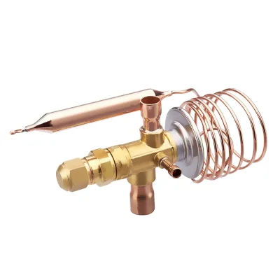 HONGSEN Durable Welded Pipe Thermostatic Expansion Valve for Dry-Type Evaporators FRF