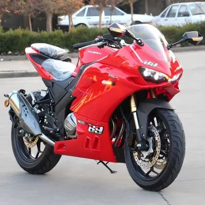 Jiaolong 400CC Two-cylinder Water-cooled Gas Sports Heavy-Duty Used Gasolian Sport Racing Motorcycle Reliable for Export