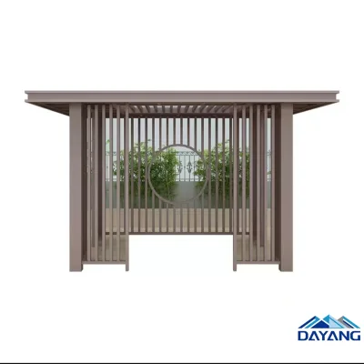 Wind Resistant Motorized Aluminium Pergola Outdoor Patio Cover With Retractable Side Curtain