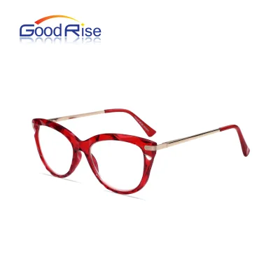 Customized Blue Light Blocking Glasses Gaming Filter Transparent Cat Eye Reading Glasses for Eye Protection Computer