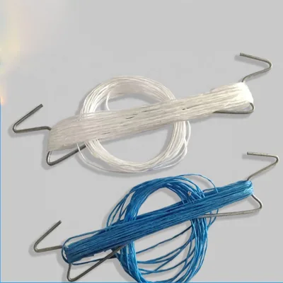 High Quality Galvanized Springs Tomato Hooks Greenhouse Tomato Hooks Hot Galvanized Steel Tomato Hook with Rope 10m