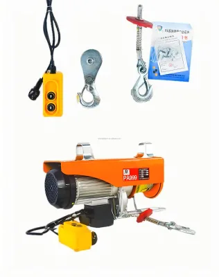 High Quality European Standard IP66 Electric Hoist 400kg 220V 380V Small Electric Hoist