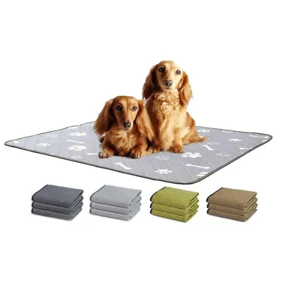 C&C Factory Wholesale Pee Pad for Dogs Washable Puppy Training Urine Diaper Pads Potty Pet Reusable Dog Pee Pad