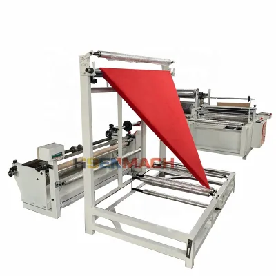 Paper Nonwoven Plastic Film Folding Machine for Bopp Bag Automatic