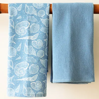 Custom Digital Printed Flour Sack Cloth 100% Cotton Linen Cleaning Woven Kitchen Dish Tea Towel