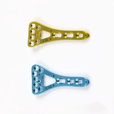 Orthopedic Implant Titanium Volar Distal Radius Support Locking Plate for Fracture Fixation