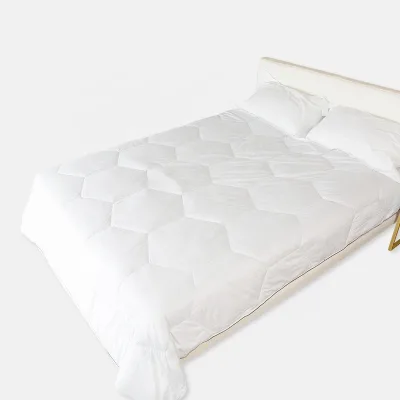 China Factory Supply 100% Cotton Quilting Designs Quilted Throw Blanket Quilt Inner Pure Cotton Duvet Insert