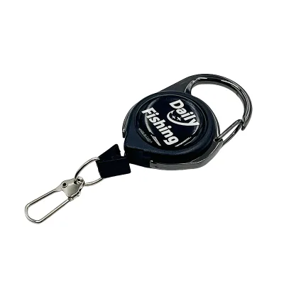 Wholesale Teacher Lanyard With Badge Reel Colored Badge Reels Heavy Duty Carabiner Id Badge Clip Reel