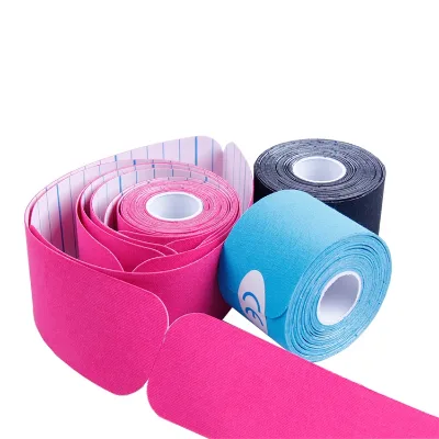 BLUENJOY 5cm*5m Hot Sale K-tape Kinesiology Tape Waterproof for Face Therapy Kinesiology Tape 10cm