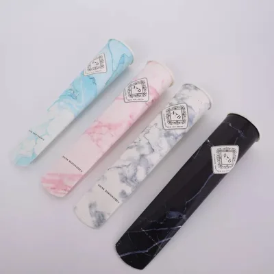 Factory Wholesale Custom Disposable Tube Calippo Smoothies Ice Cream Paper Cup Tubes