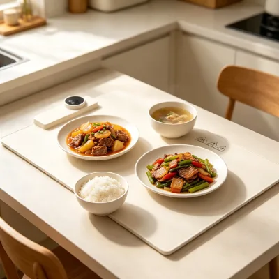 Electric Smart Silicone Food Warming Board Temperature Multi-functional Home Mat Keeps Dishes Warm Portable Table Heat