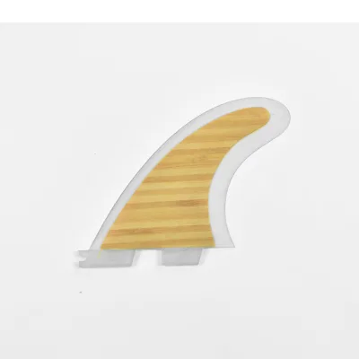 High Quality Cheap Surfboard Fins Customized Logo Wooden Bamboo Surfboard Fins