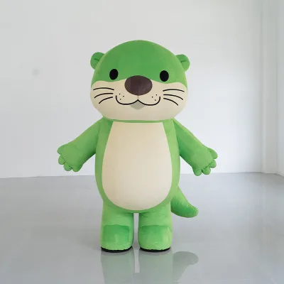 Customizable Cartoon Mascot Costume Oxford Material 360 Brand 4-6ft Tall Outdoor Use Thermal Transfer Printed Electric Air Pump