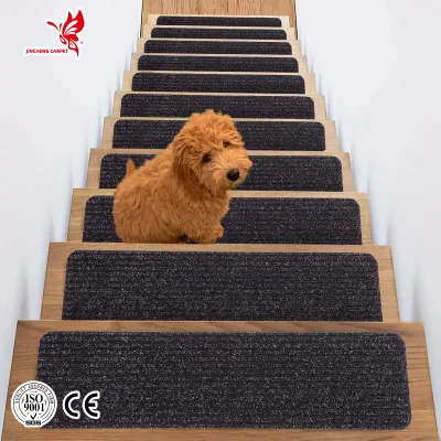 Non-slip Super Absorbent Quick Dry Eco-friendly Customizable Bathroom Kitchen Entrance Stair Treads Carpet Stair Step Mat