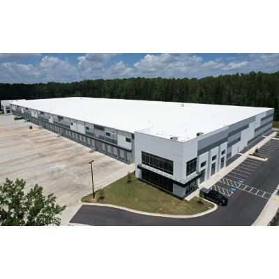 Steel Warehouse Building Kit for Cold Storage Distribution Center Custom Size Prefabricated Metal Building for USA