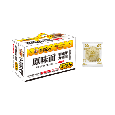 Oem Chinese Production Plant Low Fat Low Salt Instant Noodle Fast Cooking Noodle
