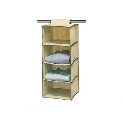 Hanging Organizer Storage for Organization Foldable Fabric Drawer Organiser