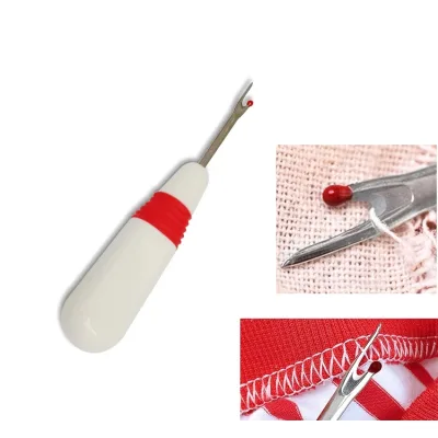 3 Colors Plastic Ergonomic Seam Ripper DIY Quilting Sewing Tools Plastic Handle Craft Thread Cutter Seam Ripper